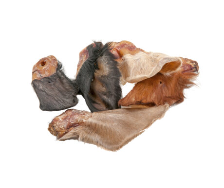 EcoStar | Rinderohren mit Fell | Dog Snack | 10 x 5 Stück