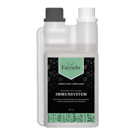Farrado | Kräuter-Vital-Elixier Immunsystem | BARF | 500 ml