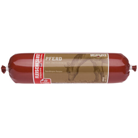 Fleischeslust | Pferd mit Kartoffeln | Hypoallergen | 400 g