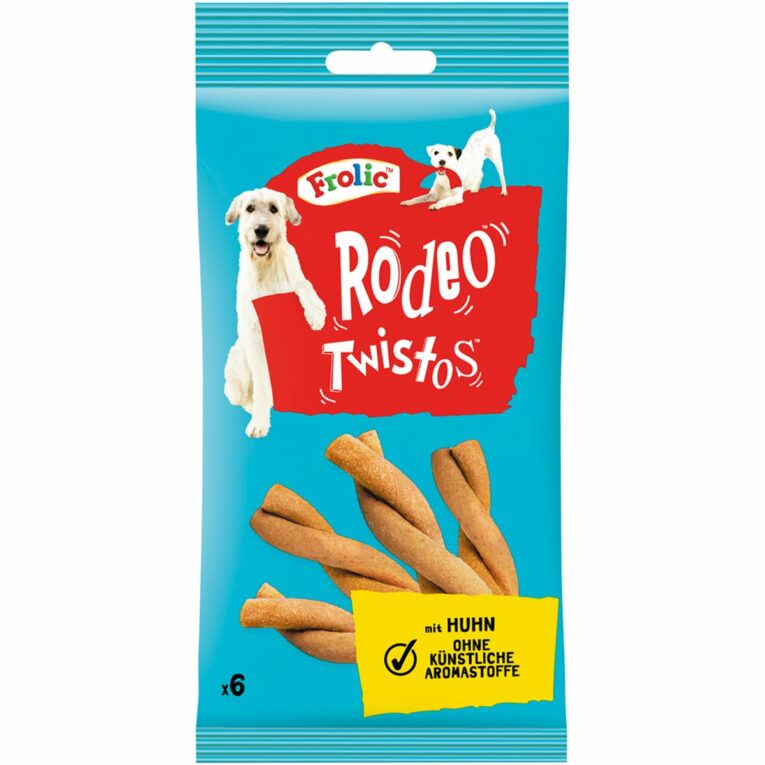 Frolic Hundesnack Rodeo Twistos Geflügel 18 Sticks (315g)