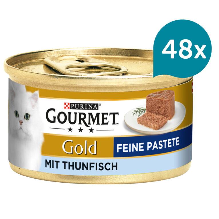 GOURMET Gold Feine Pastete mit Thunfisch 48x85g