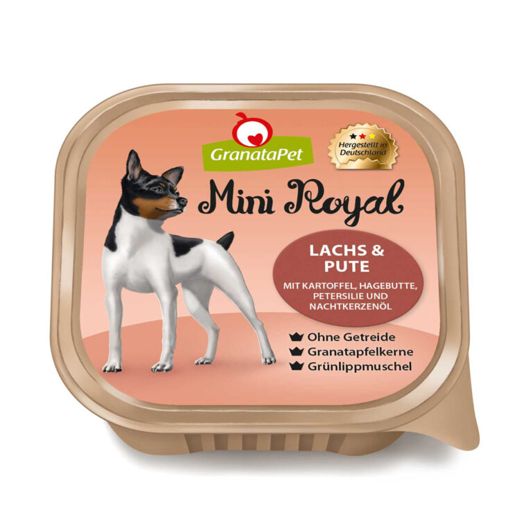 GranataPet - Nassfutter - Mini Royal Lachs & Pute mit Kartoffel