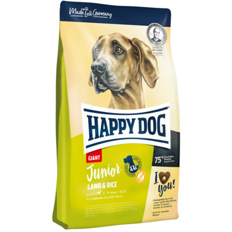 Happy Dog | Junior Giant Lamb and Rice | Supreme Young | 2 x 15 kg