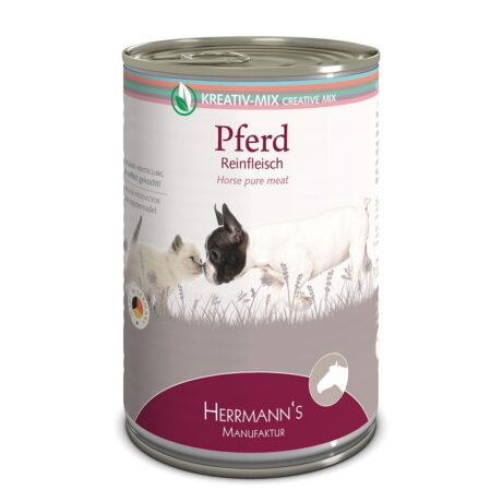 Herrmann's | Pferd Reinfleisch | Kreativ-Mix | 12 x 800 g