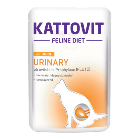 Kattovit | Urinary mit Huhn | Feline Diet | 24 x 85 g