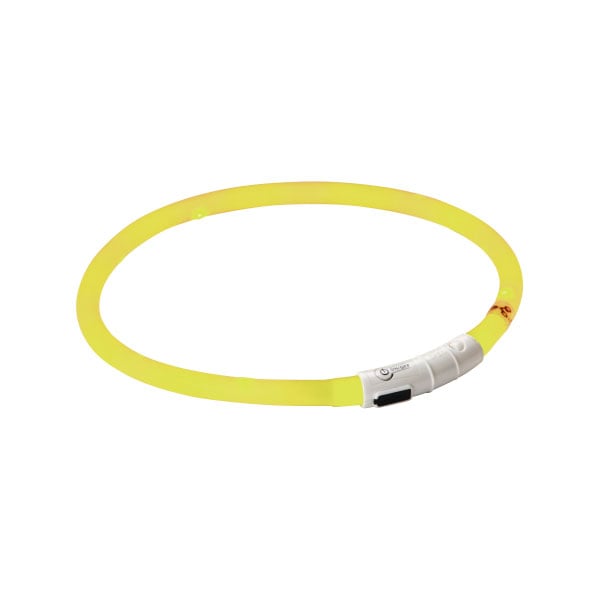 Kerbl Maxi Safe LED-Halsband gelb