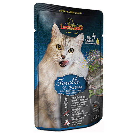 Leonardo | Forelle und Katzenminze | Finest Selection | 16 x 85 g