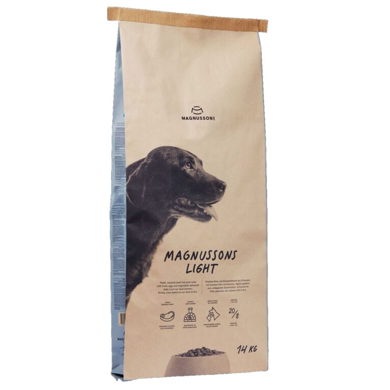 Light von Magnusson ist das ideale Trockenfutter für erwachsene Hunde