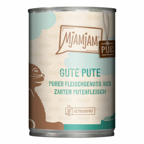 Mjamjam | Gute Pute | Mahlzeit | 12 x 400 g