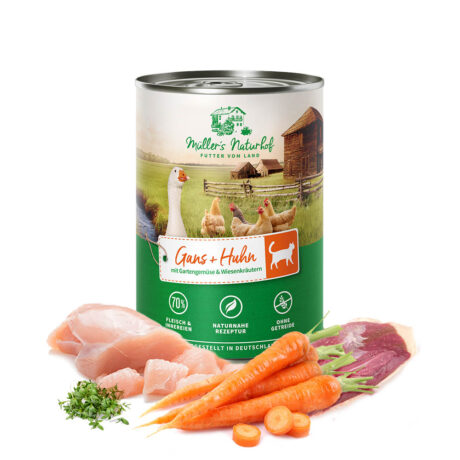 Müller’s Naturhof | Gans und Huhn | 6 x 400 g