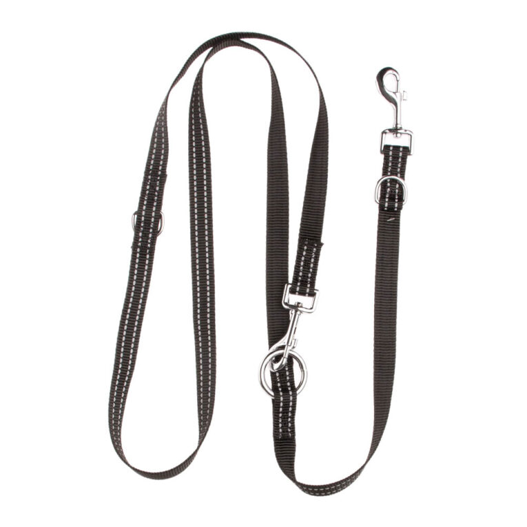 pets Premium - Führleine - Classic Die Führleine Classic von pets Premium aus Nylon ist ideal für die tägliche Gassirunde geeignet. Sie ist dreifach verstellbar und bietet Ihrem Hund einen maximalen Laufdurchmesser von zwei Metern. Die Führleine ist der optimale Begleiter für Spaziergänge über den ganzen Tag verteilt