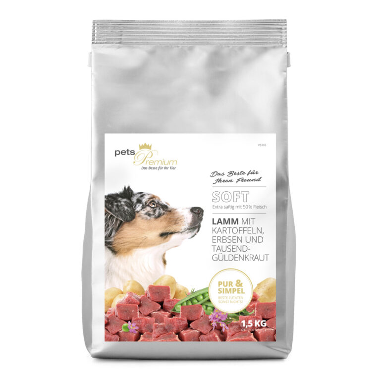 pets Premium - Trockenfutter - Soft Lamm mit Kartoffeln