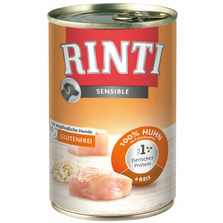 Rinti | Huhn und Reis | Sensible | 24 x 400 g