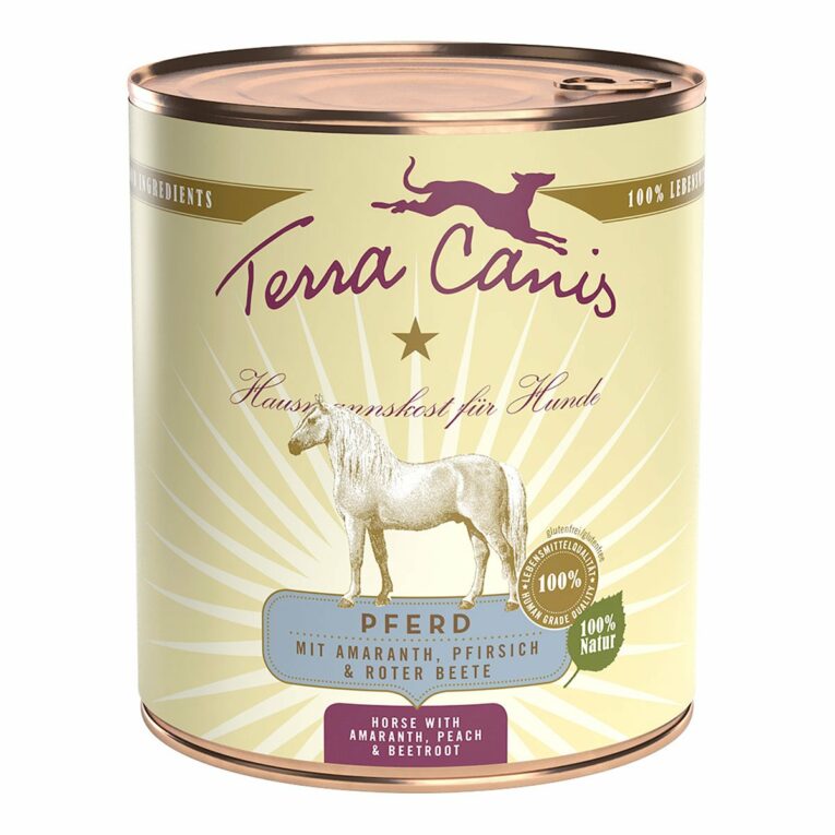 Terra Canis CLASSIC – Pferd mit Amaranth