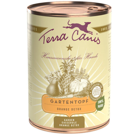 Terra Canis | Orange Detox | Gartentopf | 6 x 400 g
