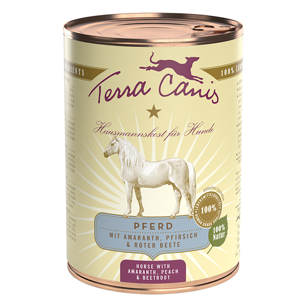 Terra Canis - Nassfutter - Pferd mit Amaranth