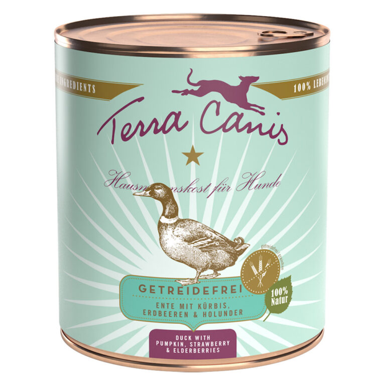 Terra Canis - Nassfutter - Getreidefrei Ente mit Kürbis