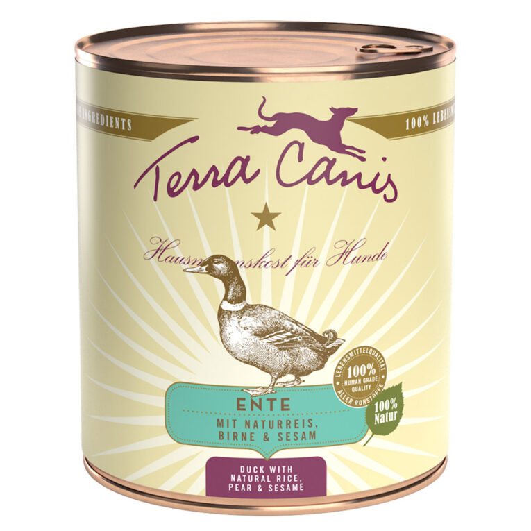 Terra Canis - Nassfutter - Classic Ente mit Naturreis