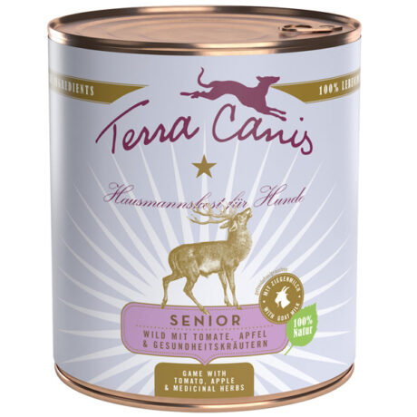 Terra Canis | Wild mit Tomate, Apfel & Gesundheitskräutern | Senior | 12 x 800 g
