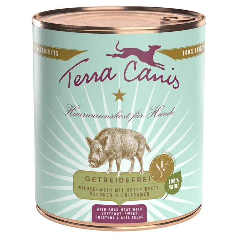 Terra Canis - Nassfutter - Getreidefrei Wildschwein mit Roter Beete