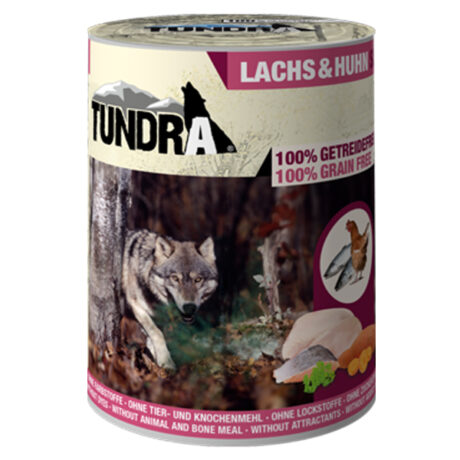 Tundra | Lachs & Huhn | Dog | 12 x 400 g