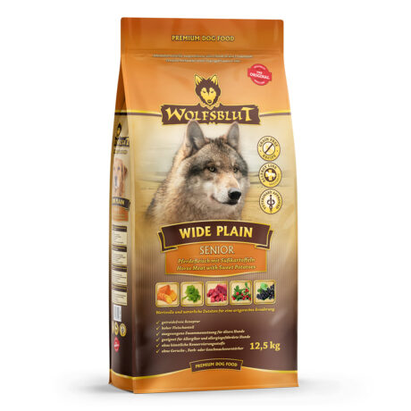 Wolfsblut | Wide Plain - Pferdefleisch und Süßkartoffel | Senior | 12,5 kg