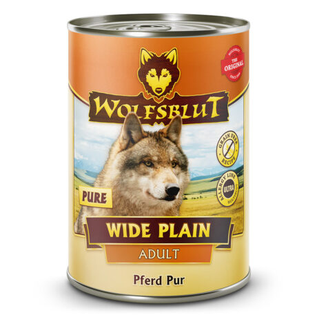 Wolfsblut | Wide Plain Pure - Pferd Pur | Adult | 6 x 395 g