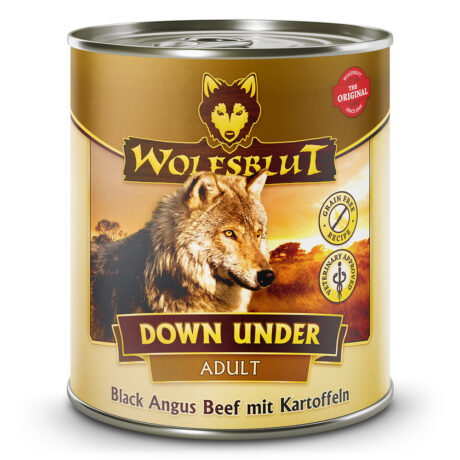 Wolfsblut | Down Under - Black Angus Beef mit Kartoffeln | Adult | 6 x 800 g