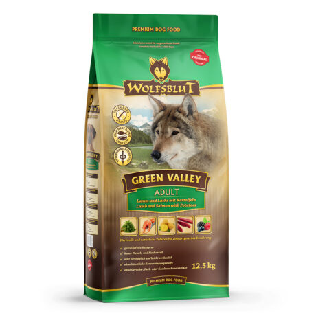Wolfsblut | Green Valley - Lamm und Lachs | Adult | 12,5 kg