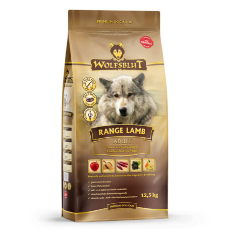 Wolfsblut | Range Lamb - Lamm und Vollkornreis | Adult | 12,5 kg