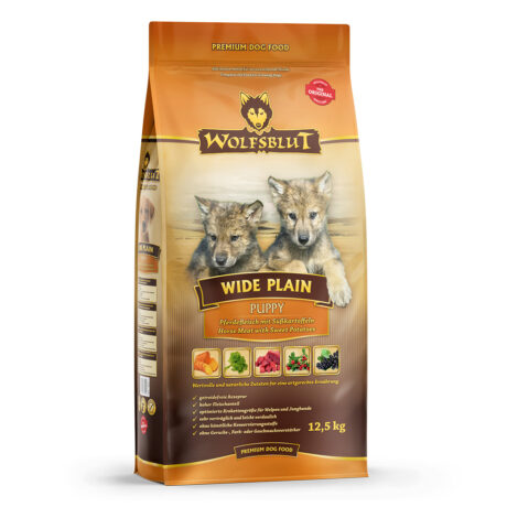Wolfsblut | Wide Plain - Pferdefleisch und Süßkartoffel | Puppy | 12,5 kg