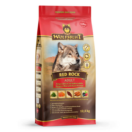 Wolfsblut | Red Rock - Kängurufleisch und Süßkartoffeln | Adult | 12,5 kg