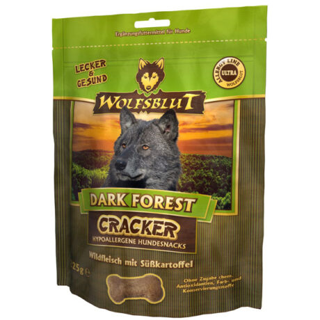 Wolfsblut | Dark Forest - Wildfleisch | Cracker | 3 x 225 g