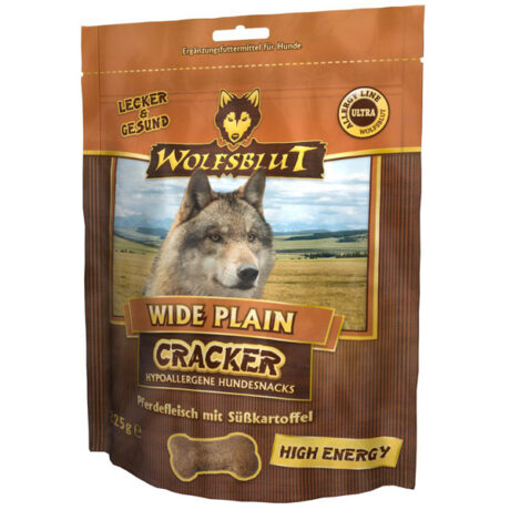Wolfsblut | Wide Plain High Energy - Pferdefleisch | Cracker | 225 g