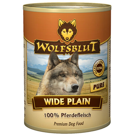 Wolfsblut | Wide Plain Pure -  Pferd Pur | Adult | 6 x 395 g