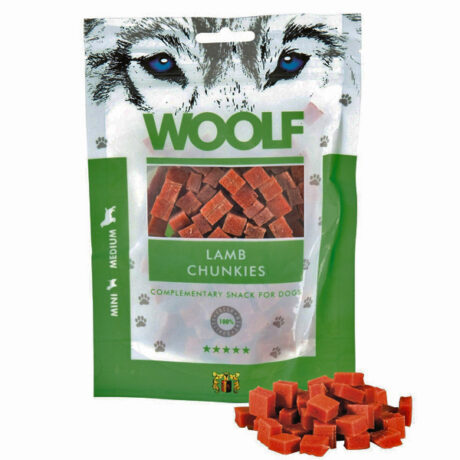 Woolf | Lamm Chunkies | 10 x 100 g