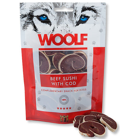Woolf | Rindfleisch Sushi | 10 x 100 g