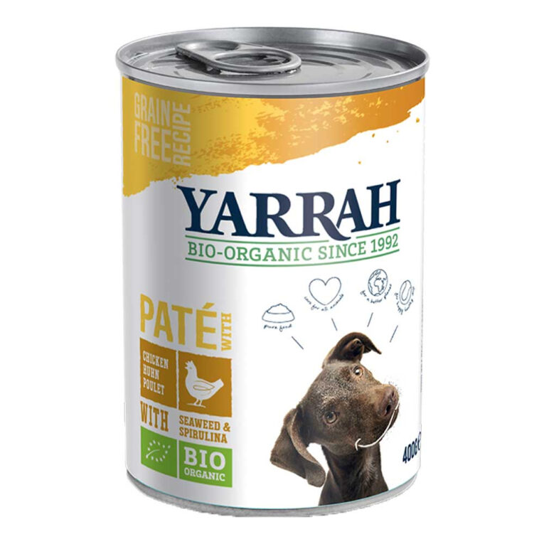 Yarrah - Nassfutter - Bio Paté mit Huhn