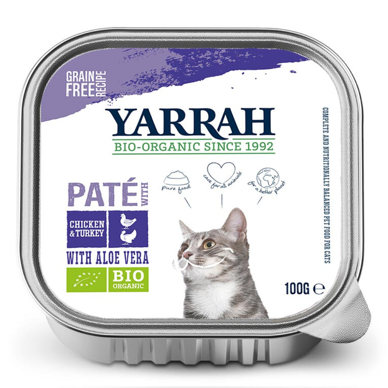 Yarrah - Nassfutter - Bio Paté mit Huhn