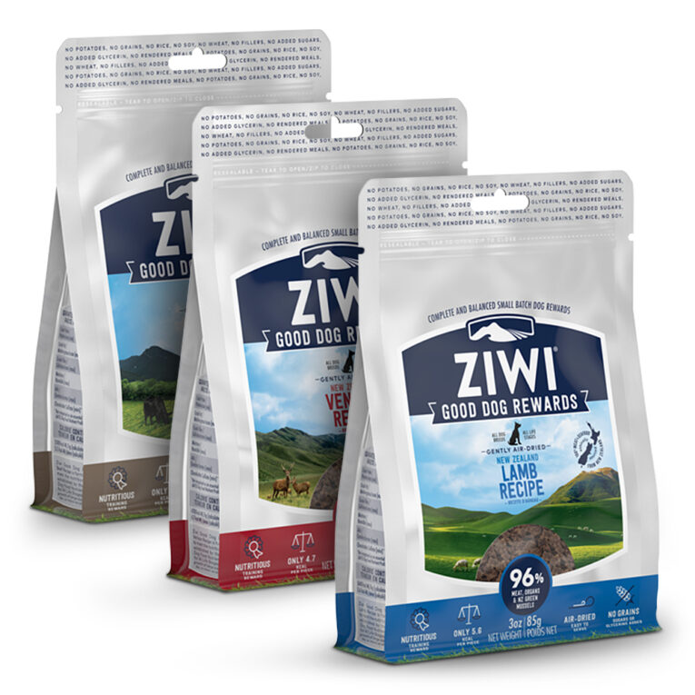 Ziwi Snacks Probieren Sie Ihre Lieblingsvariante aus drei leckeren Sorten der Marke Ziwi. Mit den leckeren Ziwi Hundesnacks bescheren Sie Ihrem Vierbeiner einen langanhaltenden Kauspaß