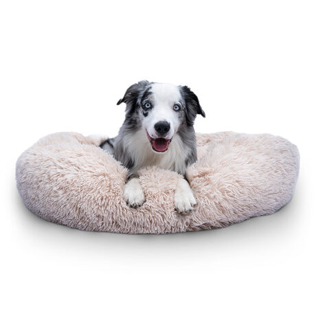 Tierliebhaber | Kuschelbett Creme | 70 cm