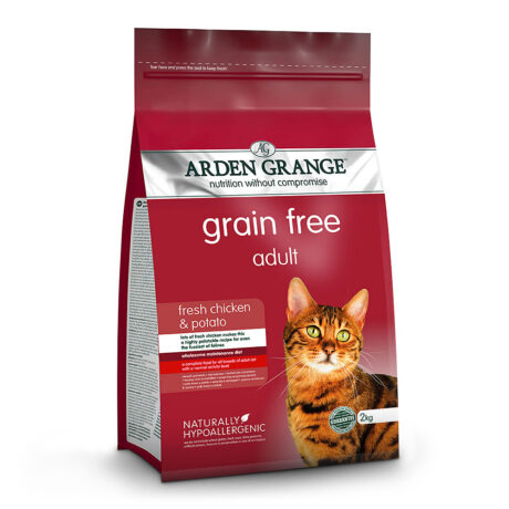 Arden Grange | Adult Cat mit frischem Huhn & Kartoffel getreidefrei | 6 x 2 kg
