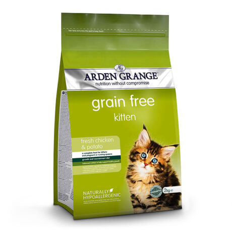 Arden Grange | Kitten mit frischem Huhn & Kartoffeln getreidefrei | 2 kg