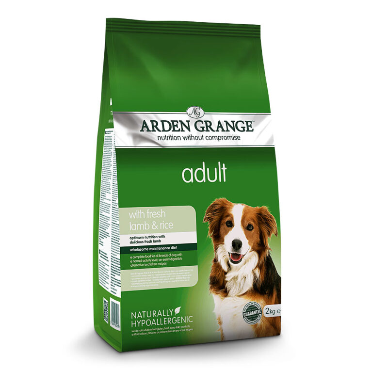 Arden Grange Adult mit frischem Lammfleisch & Reis Das vollwertige Arden Grange Adult mit ganz viel frischem Lamm & Reis bietet Ihrem Hund eine optimale ausgewogene Ernährung. Die Verwendung des Monoproteins Lamm ist für alle Allergiker eine echte Alternative zu Geflügel. Mit so viel guten Inhaltsstoffen ist Ihr Hund für Alltagsabenteuer gewappnet. Denn hier kommt nur Gutes in den Napf und auf künstliche Farbstoffe