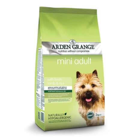 Arden Grange | Mini Adult mit frischem Lammfleisch & Reis | 2 kg