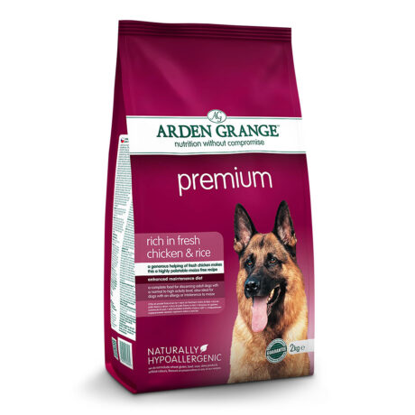 Arden Grange | Premium Reich an frischem Huhn & Reis | 2 kg