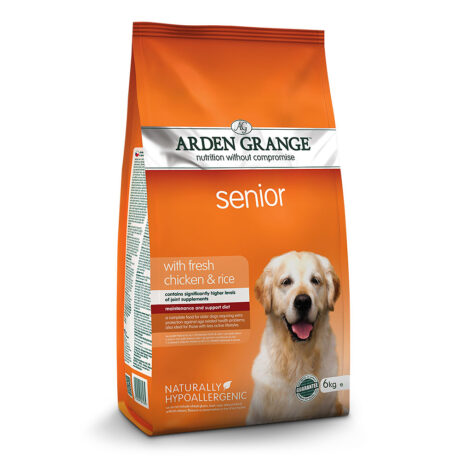 Arden Grange | Senior mit frischem Huhn & Reis | 6 kg