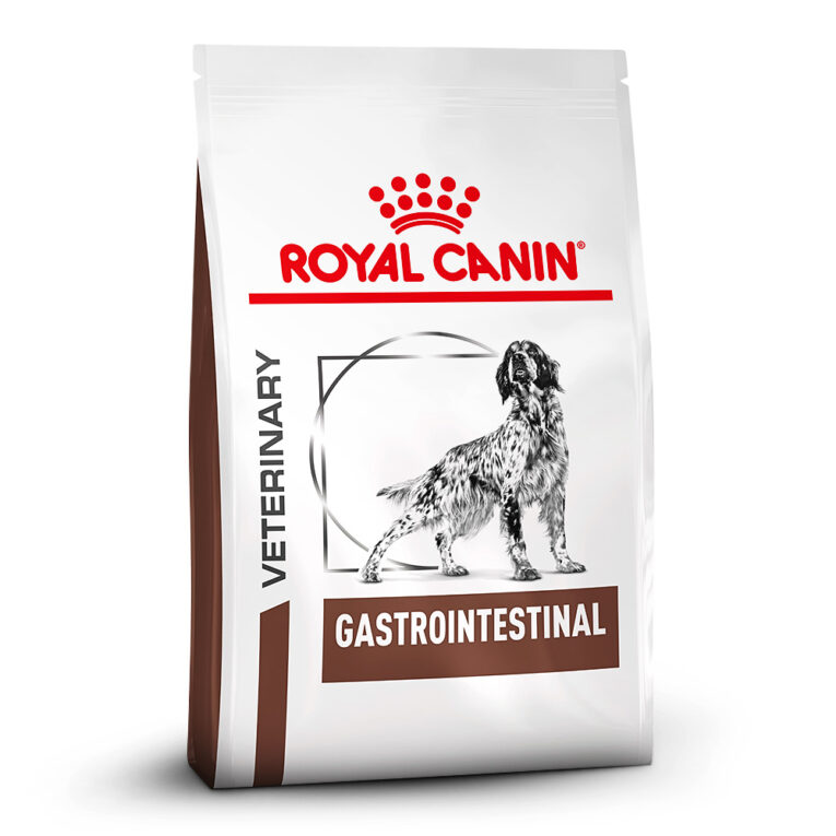 ROYAL CANIN® Veterinary GASTROINTESTINAL Trockenfutter für Hunde ROYAL CANIN® Gastrointestinal für eine gesunde Verdauung bei Ihrem Hund ROYAL CANIN® Gastrointestinal ist eine ausgewogene und nährstoffreiche Rezeptur