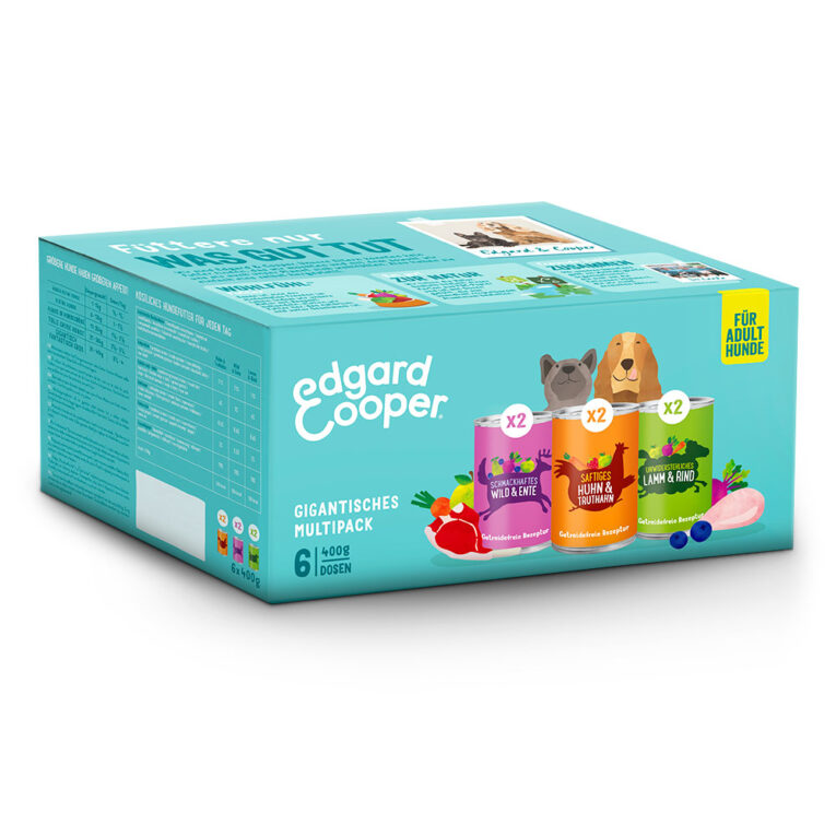 Edgard & Cooper Gigantischer Multipack Huhn/Truthahn