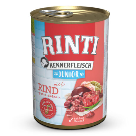 Rinti | Junior Rind | Kennerfleisch | 24 x 400 g